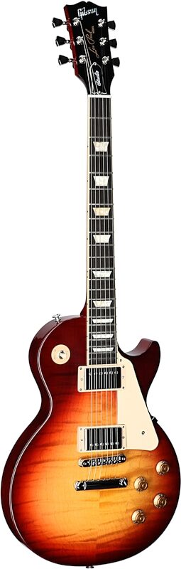 Gibson Les Paul Studio Session Electric Guitar (with Soft Case), Bourbon Burst, Body Left Front