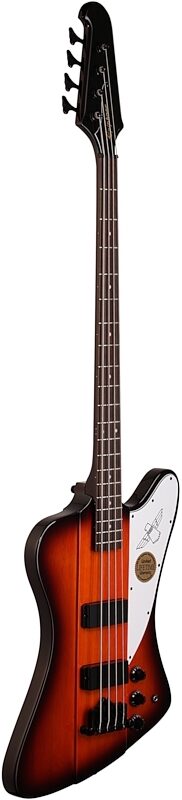 Epiphone Thunderbird IV Electric Bass, Vintage Sunburst, Body Left Front