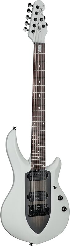 Sterling by Music Man John Petrucci MAJ170 Electric Guitar, Chalk Grey, Body Left Front