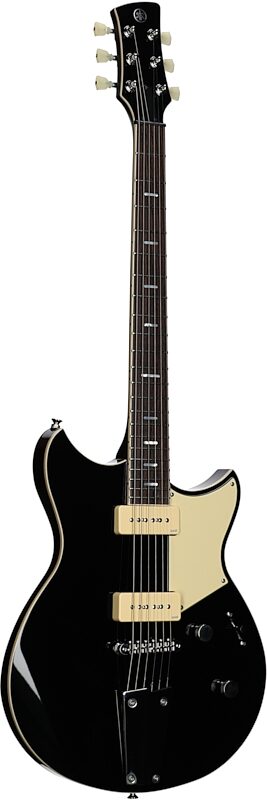 Yamaha Revstar Standard RSS02T Electric Guitar (with Gig Bag), Black, Body Left Front