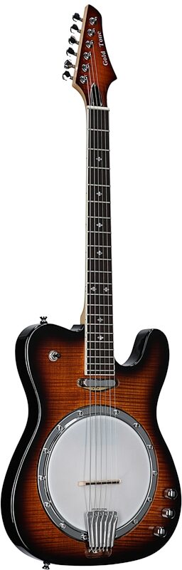 Gold Tone ES-Banjitar Electric Solid Body Guitar, New, Body Left Front