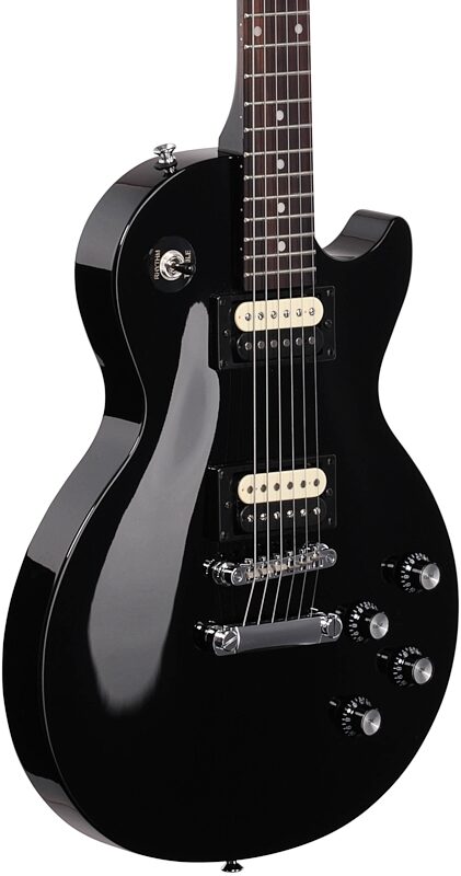 Epiphone Les Paul Studio E1 Electric Guitar, Ebony, Full Left Front