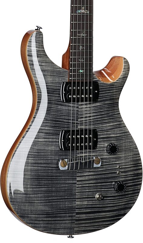 PRS Paul Reed Smith SE Paul's Guitar Electric Guitar (with Gig Bag), Charcoal, Full Left Front