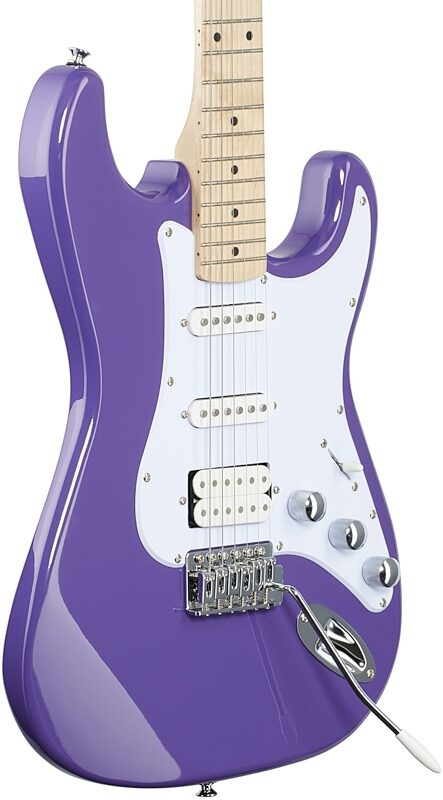 Kramer Focus VT-211S Electric Guitar, Purple, Full Left Front